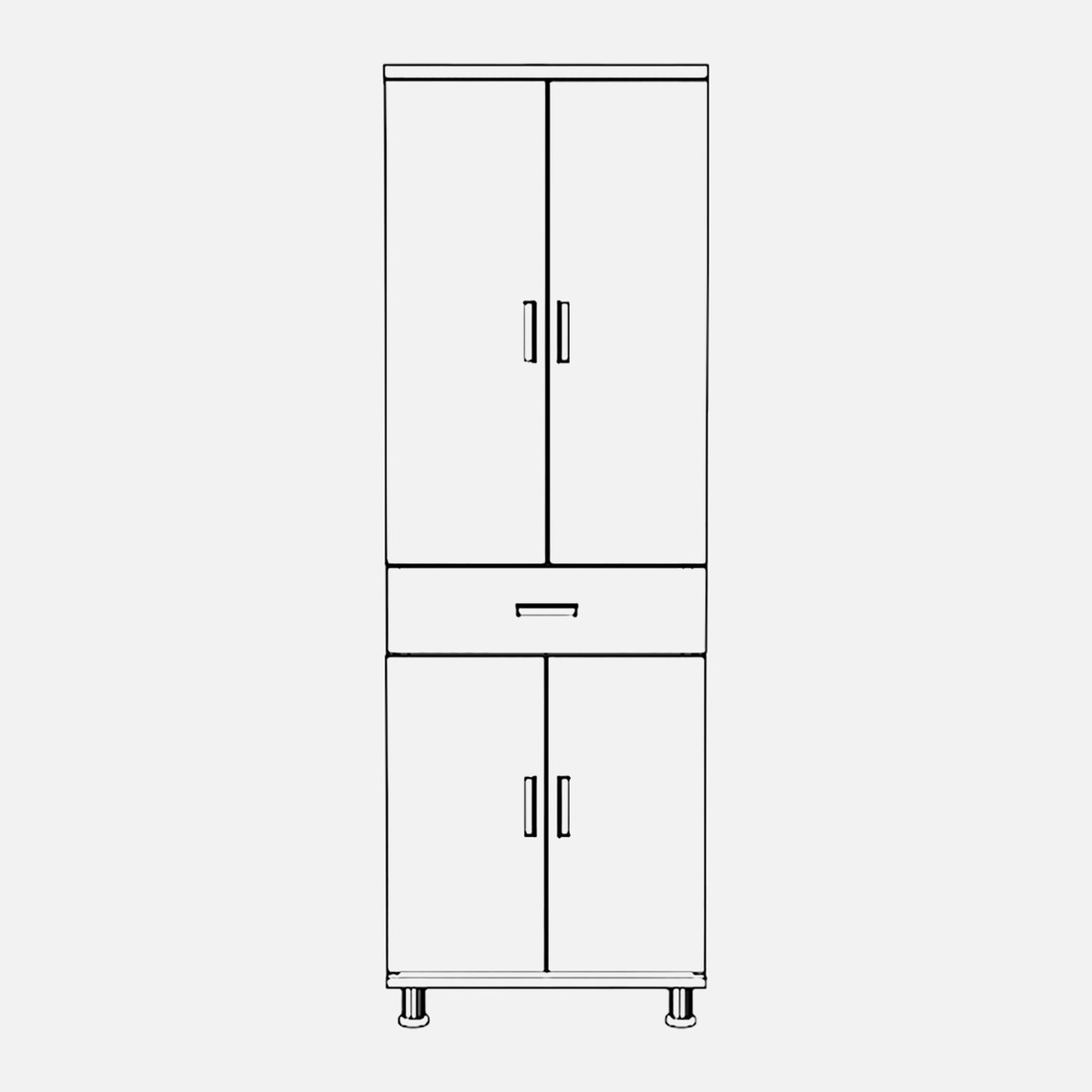    Movemo AB119 Çok Amaçlı Dolap 