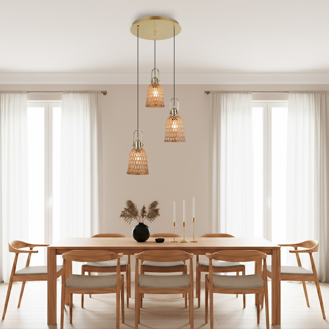    Lucea Natura 3’lü Antik Sarkıt 