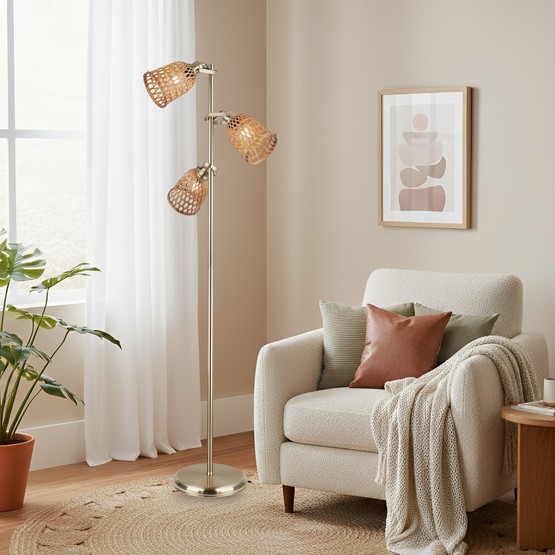 Lucea Natura 3’lü Antik Lambader