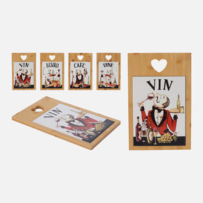 Koopmann Servis Tepsisi Bambu ve Dolomit