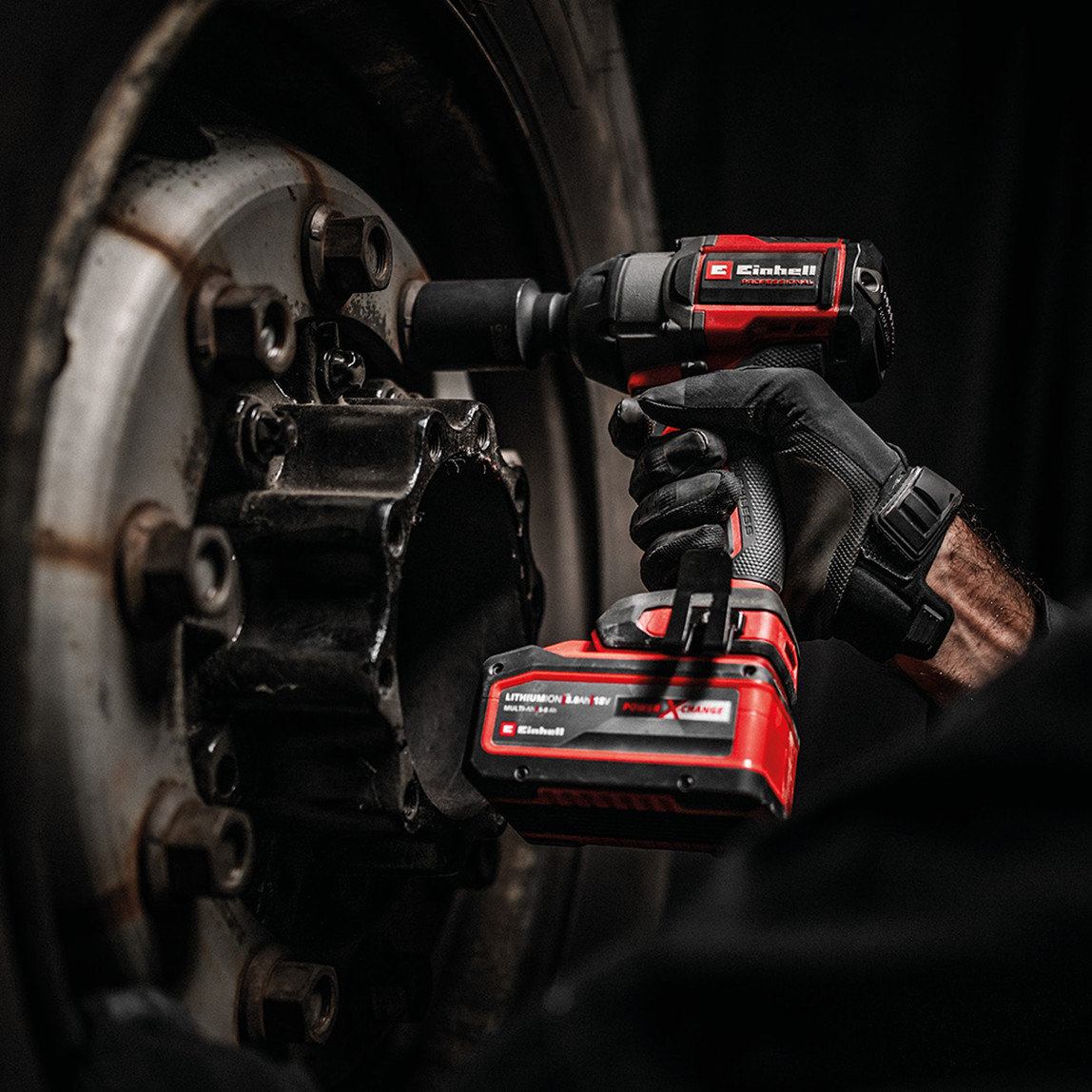    Einhell TP-CW 18/750-C Li BL Solo Kömürsüz Akülü Darbeli Somun Sıkma (Akü ve Şarj Cihazı Dahil Değildir.) 