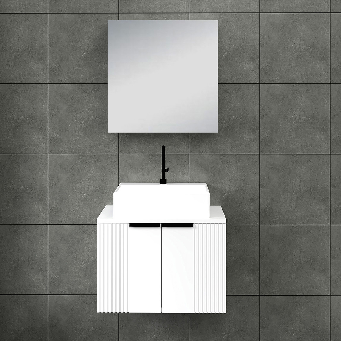   Fly Chester 65 cm MDF Banyo Dolabı 