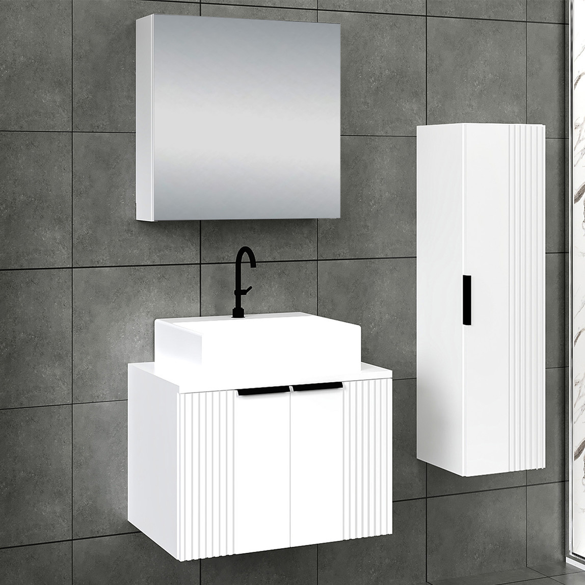    Fly Chester 65 cm MDF Banyo Dolabı 