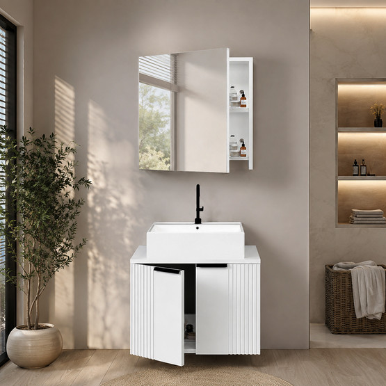 Fly Chester 65 cm MDF Banyo Dolabı