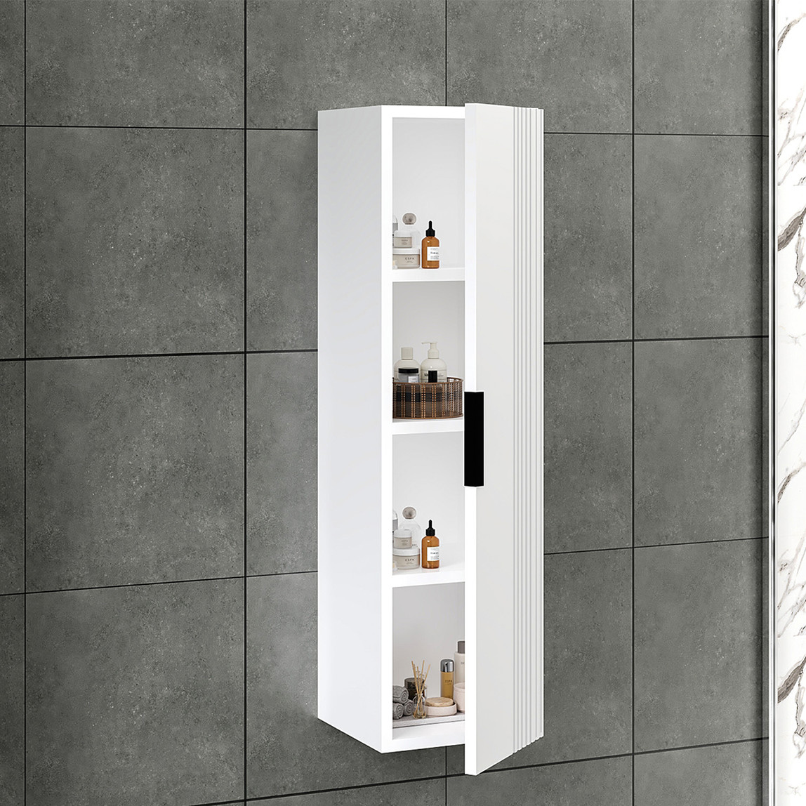    Fly Chester MDF Banyo Boy Dolabı 