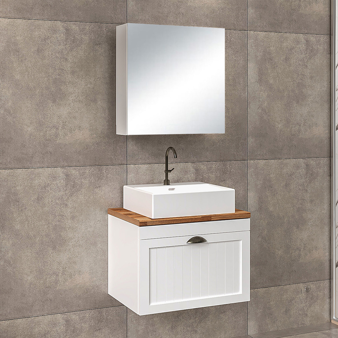    Fly Aren 65 cm MDF Banyo Dolabı 