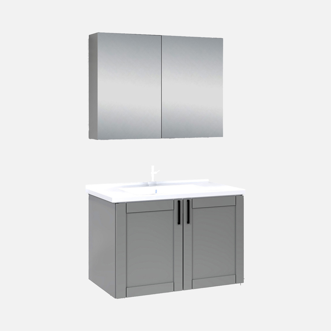    Fly Riva 80 cm MDF Banyo Dolabı 