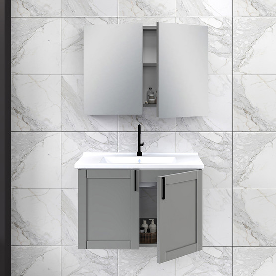 Fly Riva 80 cm MDF Banyo Dolabı