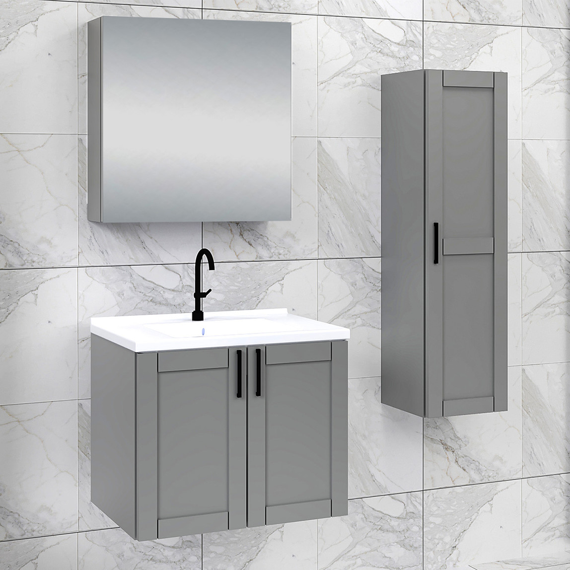    Fly Riva 65 cm MDF Banyo Dolabı 