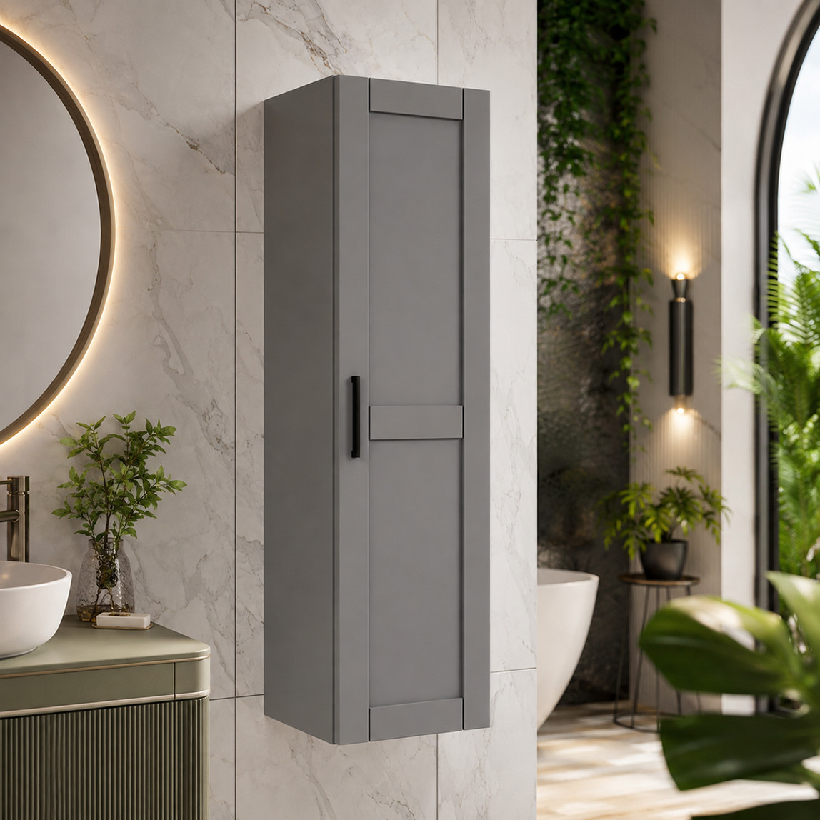    Fly Riva MDF Banyo Boy Dolabı 