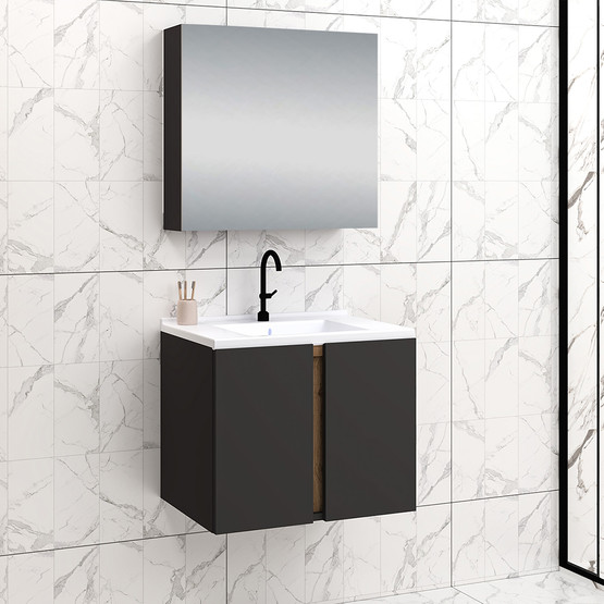 Fly Lavina 65 cm MDF Banyo Dolabı