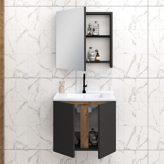Fly Lavina 65 cm MDF Banyo Dolabı