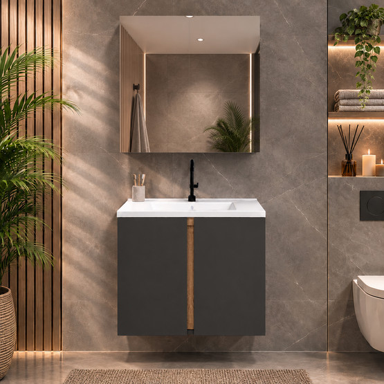 Fly Lavina 65 cm MDF Banyo Dolabı