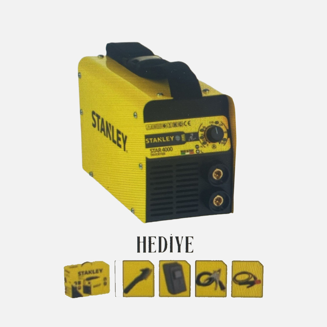    Stanley STAR4000 MMA 160 A İnverter Kaynak Makinesi 