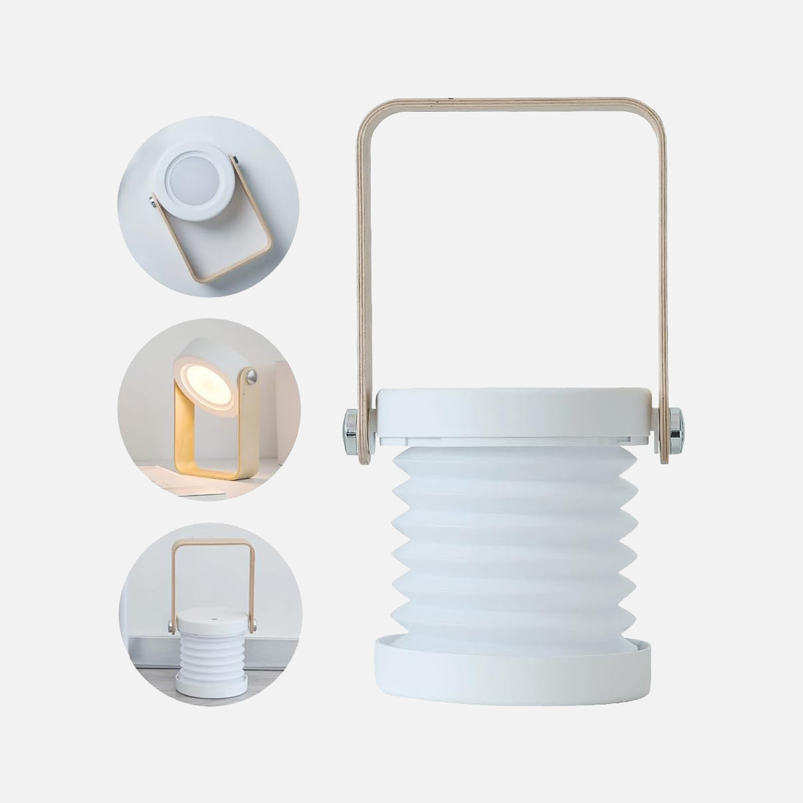    Akordiyon Led Masa Lambası 