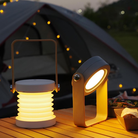 Akordiyon Led Masa Lambası