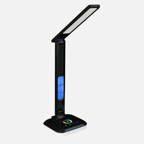 Dokunmatik Rgb Led Masa Lambası Siyah
