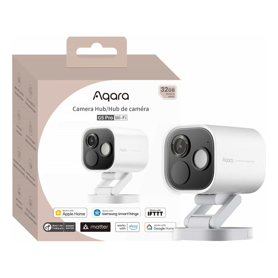    Aqara Akıllı Kamera Hub G5 Pro Wi-Fi 