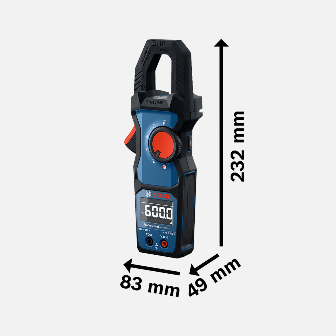    Bosch GMC 600-15 Pens Ampermetre 