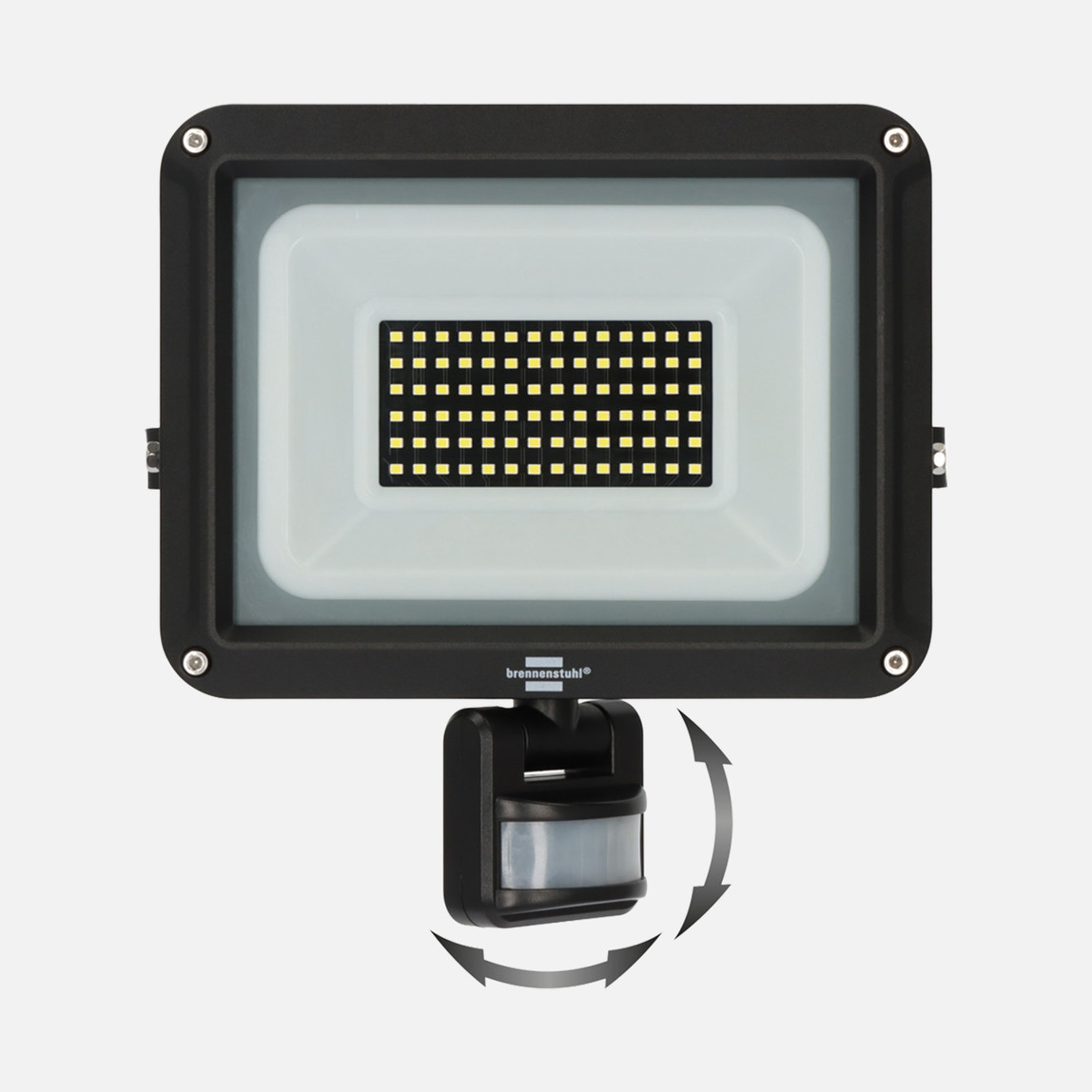    LED Dış Mekan Hareket Sensörlü Projektör - 5800 lm, IP65, 6500K 