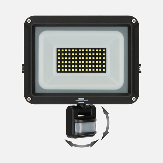 LED Dış Mekan Hareket Sensörlü Projektör - 5800 lm, IP65, 6500K