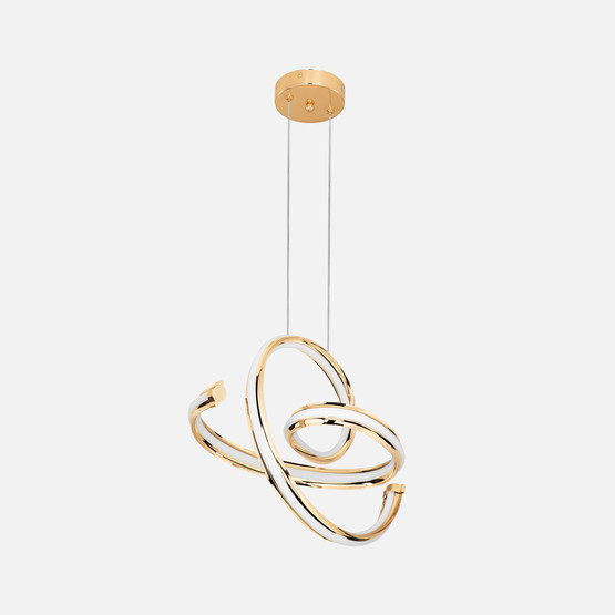 Palm Ledli Avize Gold
