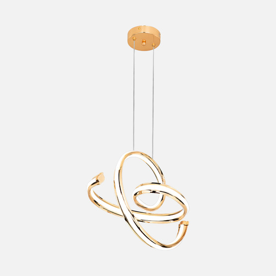 Palm Ledli Avize Gold