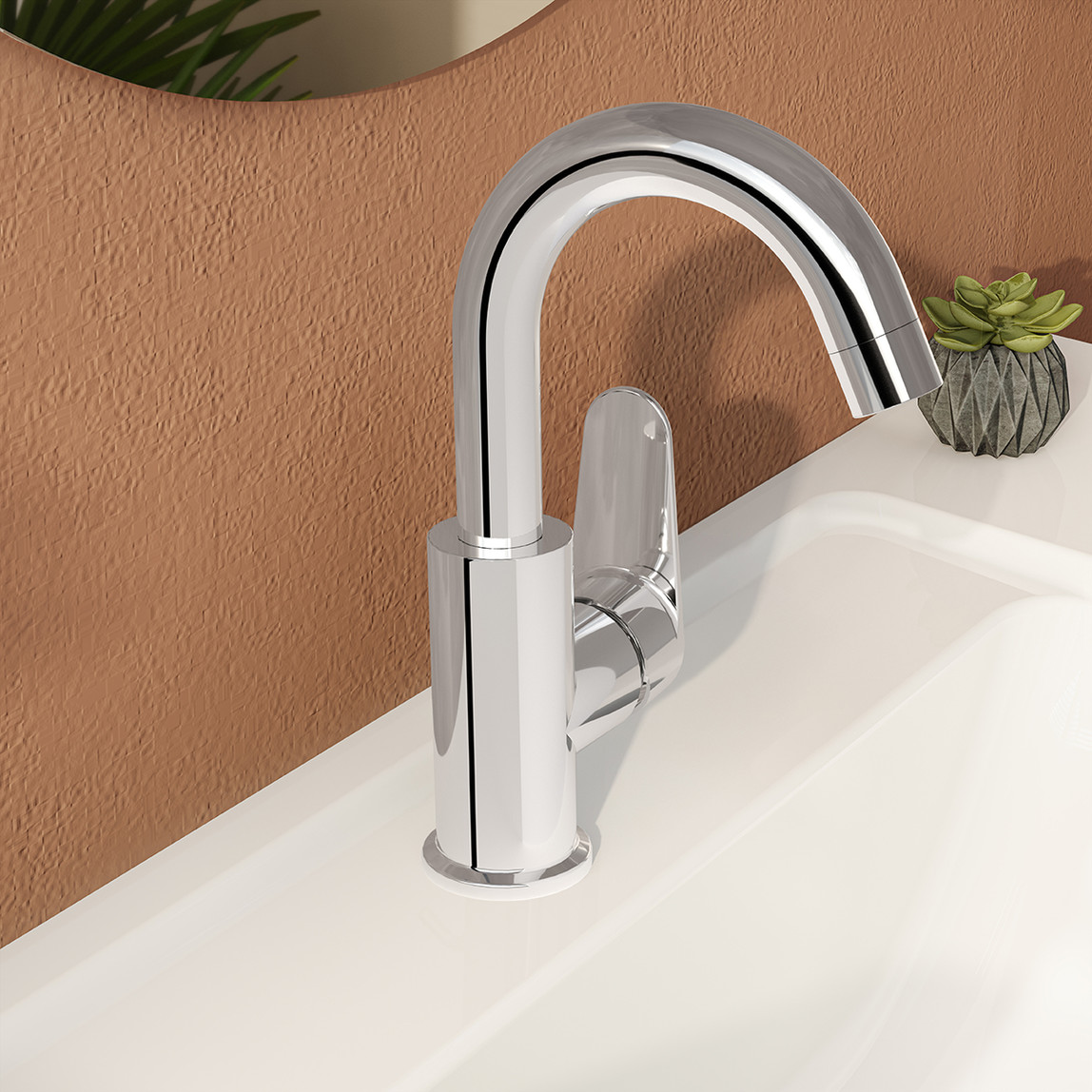    Punto 201 Döner Borulu Lavabo Bataryası 