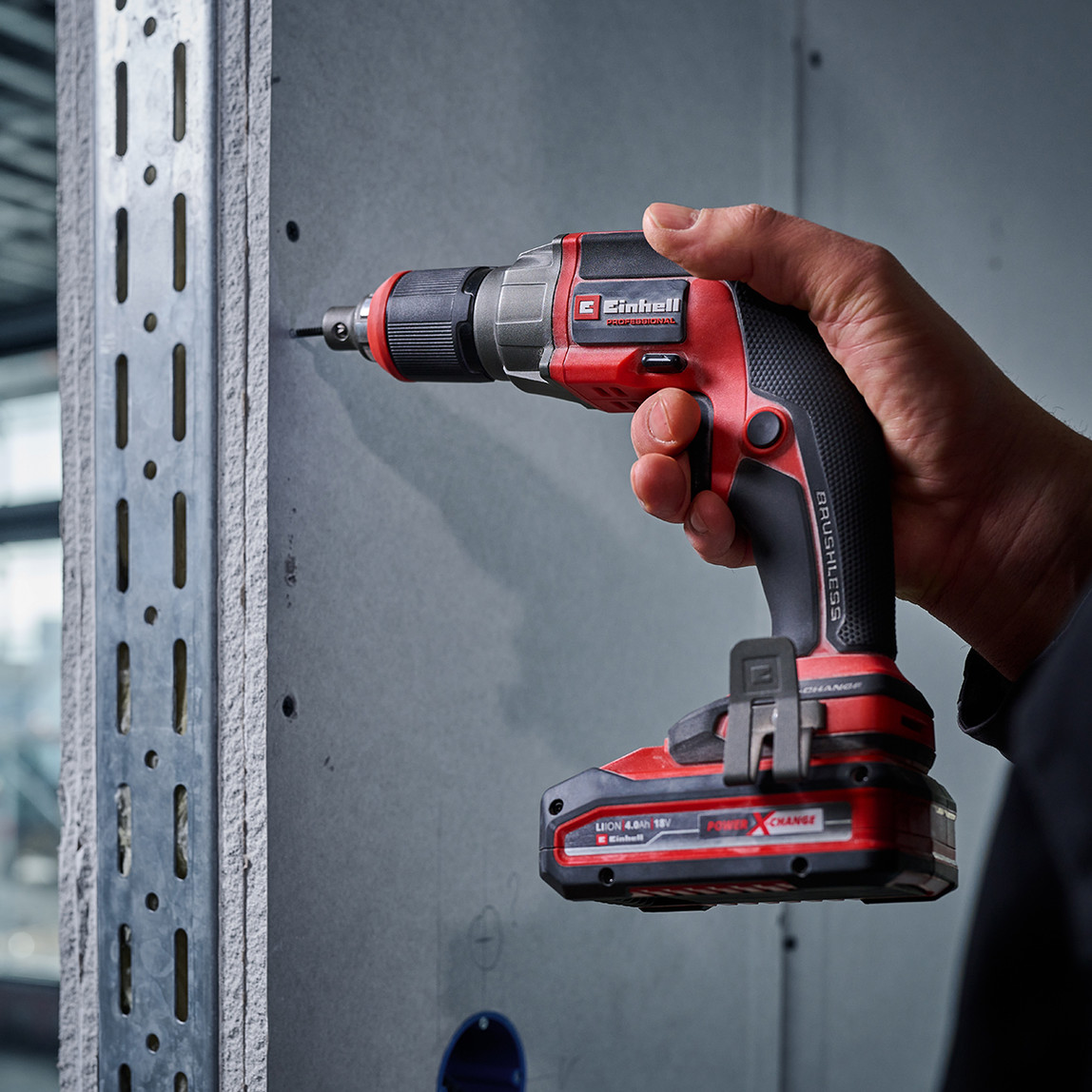    Einhell Profesyonel TP-DY 18 Li BL-Solo Akülü Alçıpan Vidalama (Akü ve Şarj Cihazı Dahil Değildir.) 