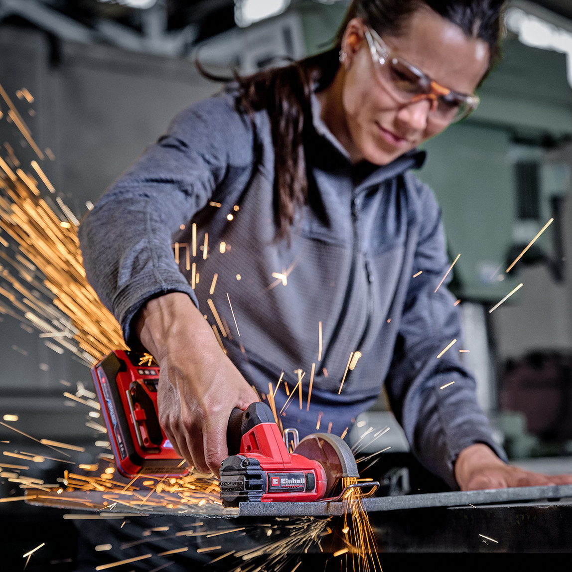    Einhell Profesyonel TP-CO 18/76-C Li BL-Solo Akülü Kesme Taşlama (Akü ve Şarj Cihazı Dahil Değildir.) 