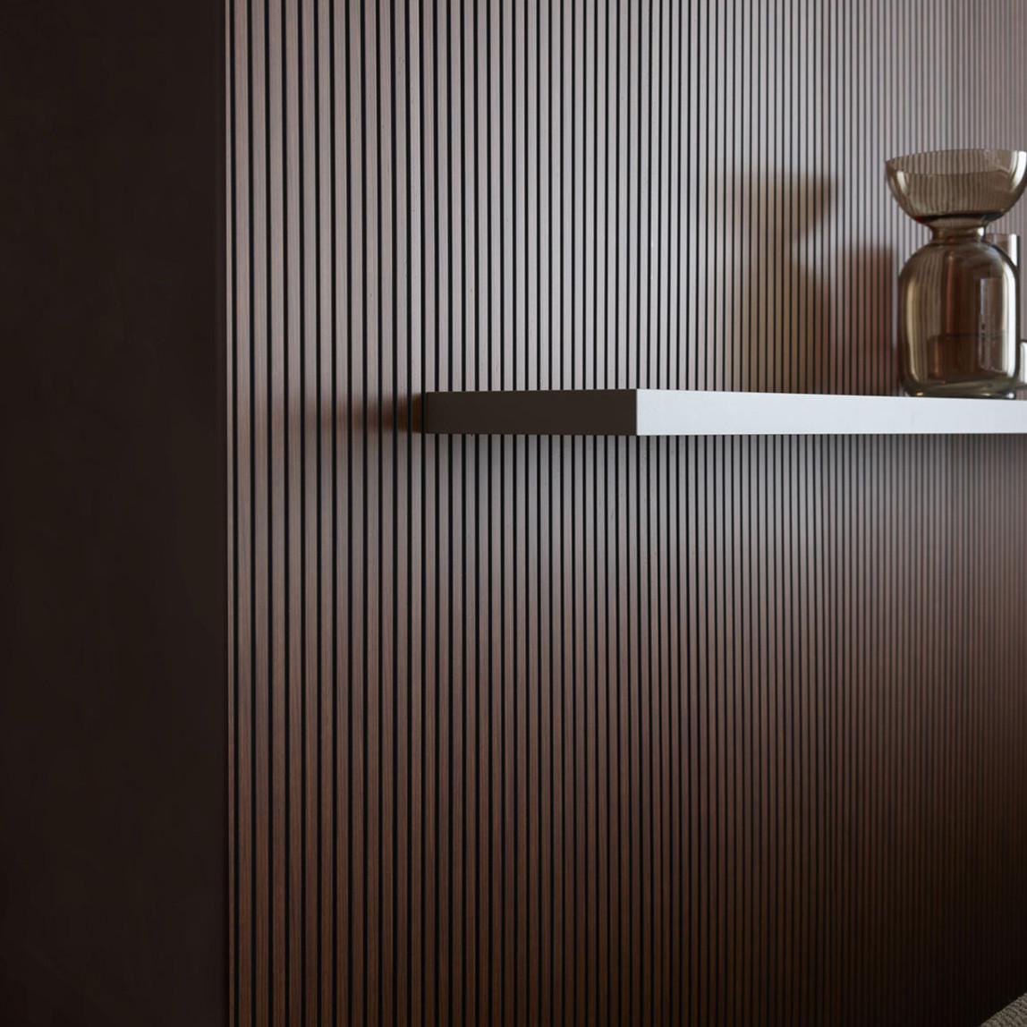    Vilo Linerio XS-Line Wave Mocca Dekoratif Duvar Paneli 