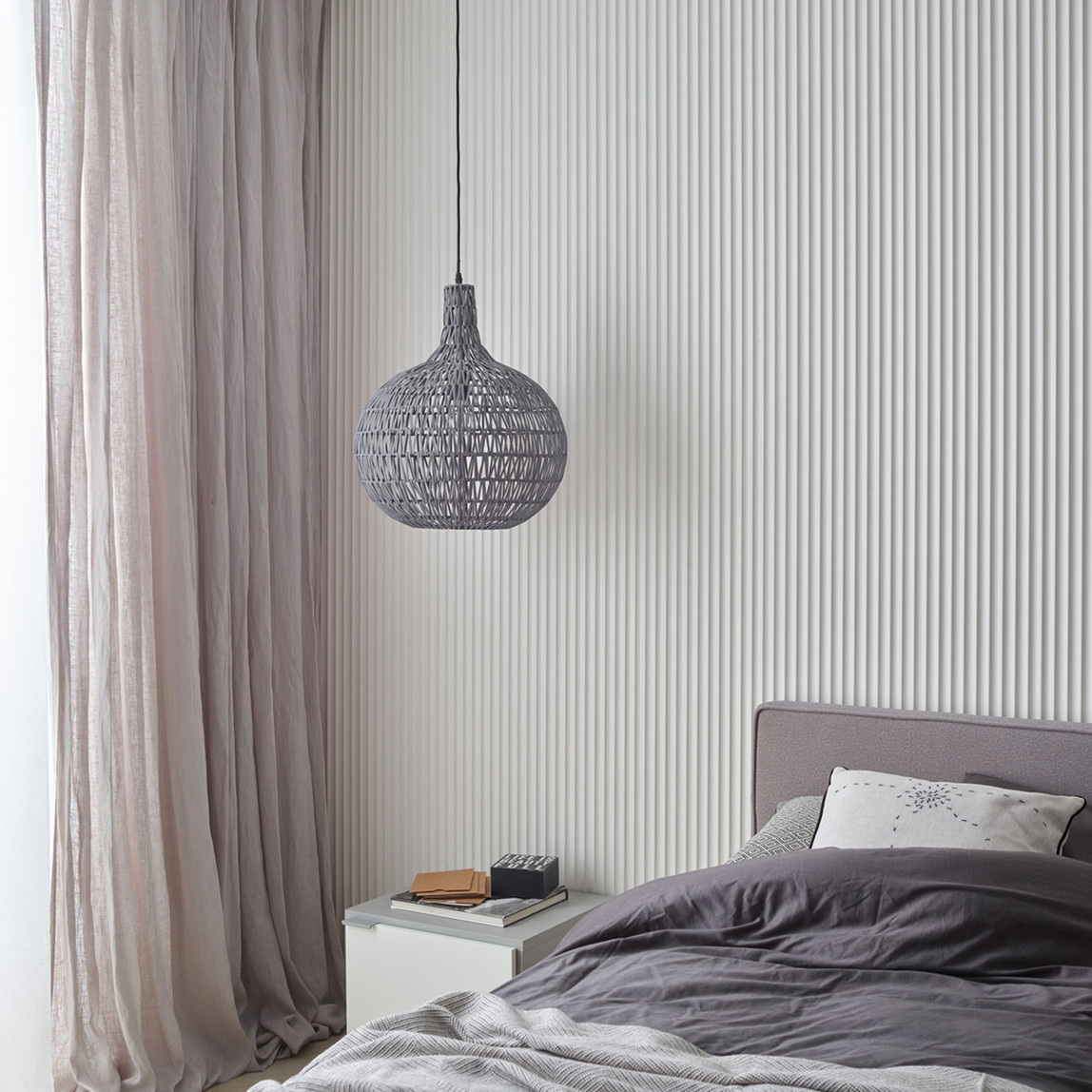    Vilo Linerio XS-Line Wave Beyaz Dekoratif Duvar Paneli 