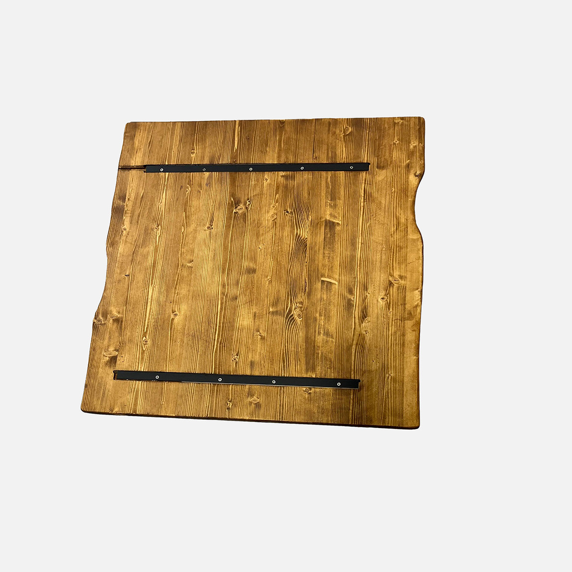    Kenarı Radiuslu Ladin Eskitme Masa Tablası 