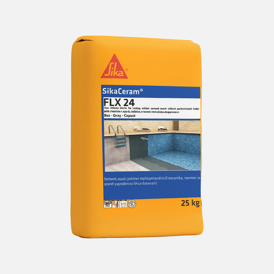 SikaCeram FLX 24 T Beyaz Çimento Esaslı Seramik Yapıştırıcısı