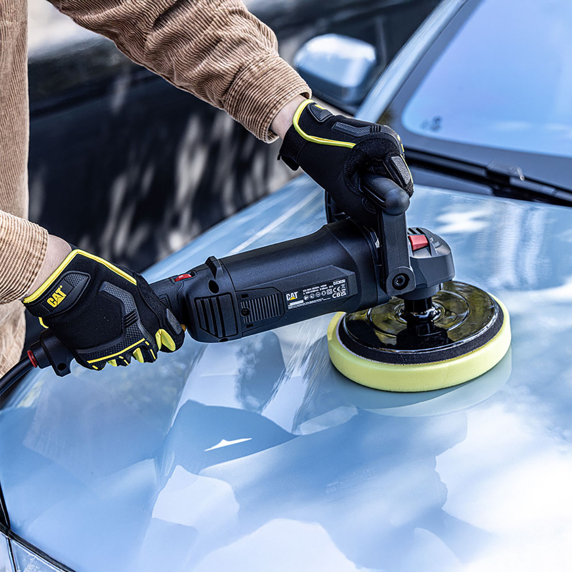    Cat DX3030 1450Watt 180MM Devir Ayarlı Profesyonel Polisaj Makinesi 