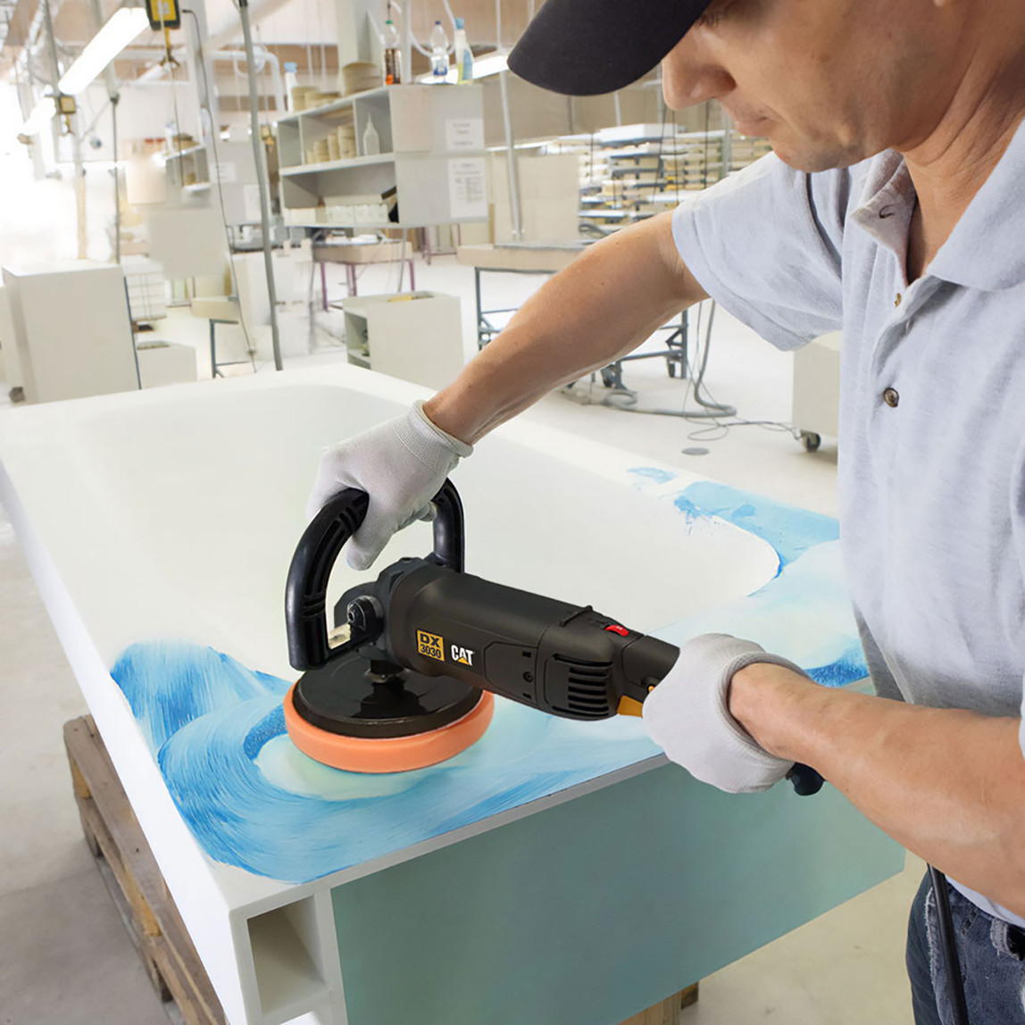    Cat DX3030 1450Watt 180MM Devir Ayarlı Profesyonel Polisaj Makinesi 