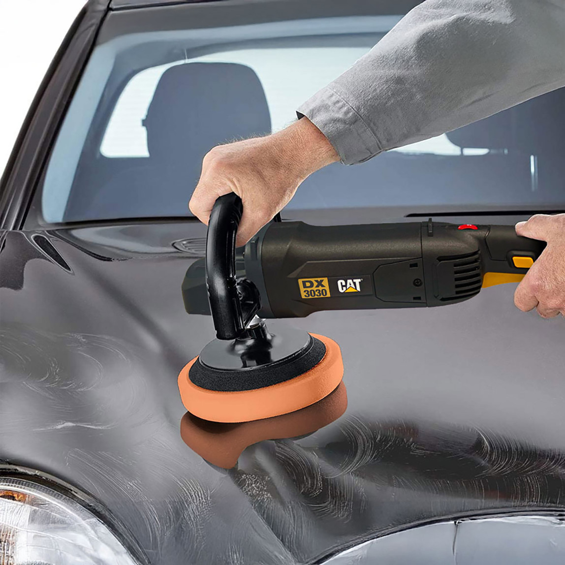    Cat DX3030 1450Watt 180MM Devir Ayarlı Profesyonel Polisaj Makinesi 