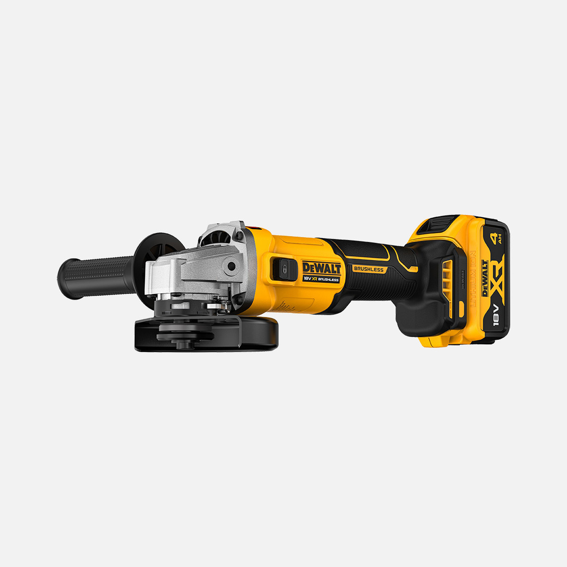    Dewalt Dcg407M2T-Qw 18V Xr Kömürsüz 4Ah Çift Akülü Avuç Taşlama 
