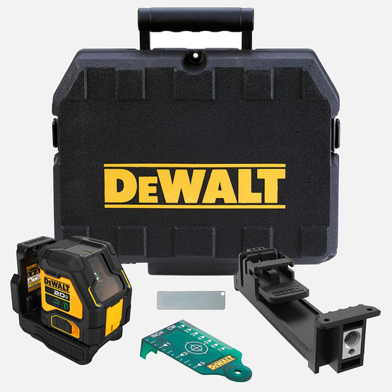 Dewalt DCLE34021N-Xj 18V Solo Çapraz Yeşil Çizgi Lazer