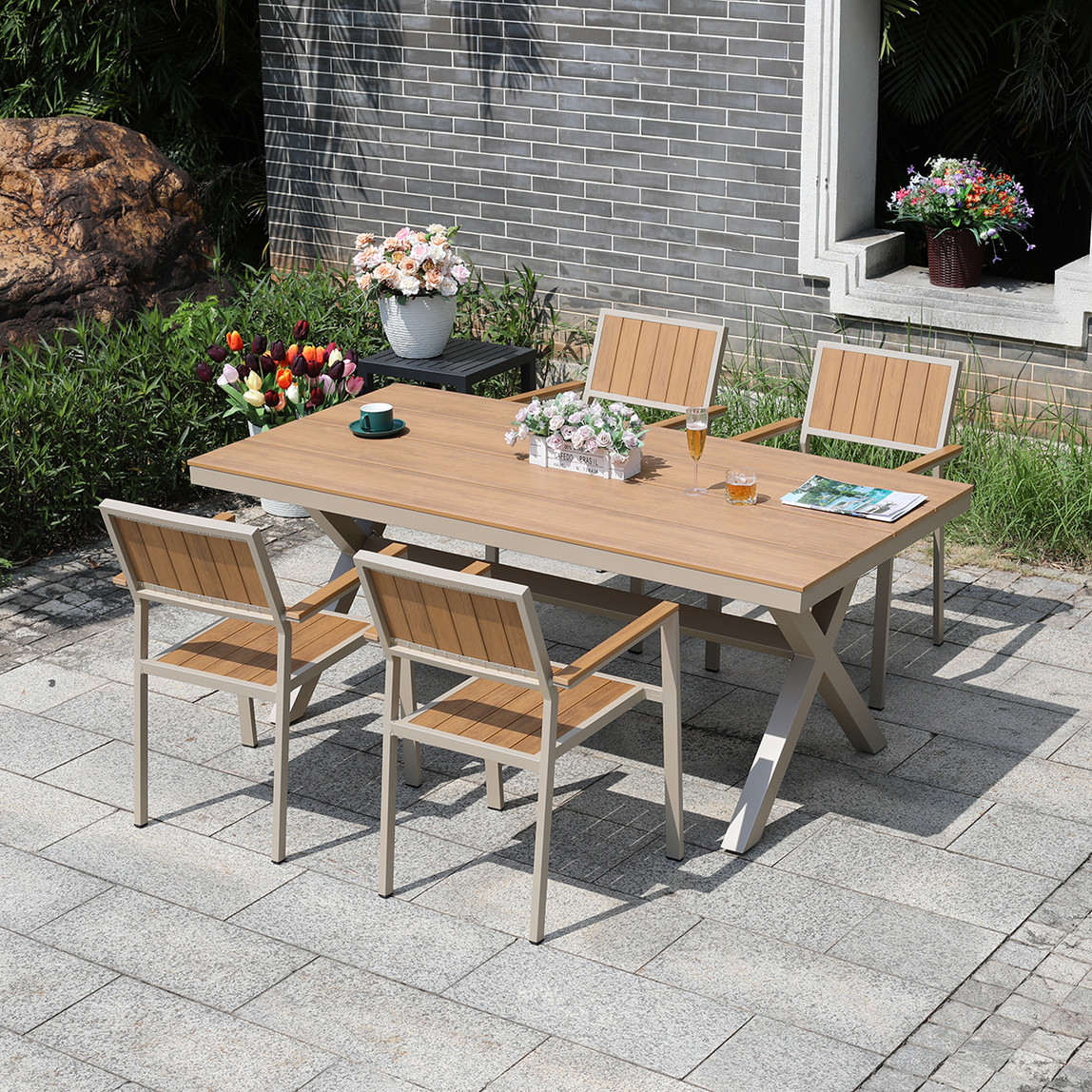    Sunfun Polywood Aluminyum Masa  