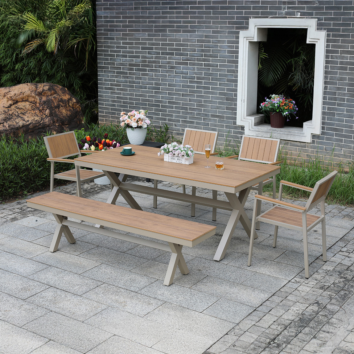    Sunfun Polywood Aluminyum Masa  