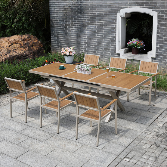 Sunfun Polywood Aluminyum Açılır Masa 