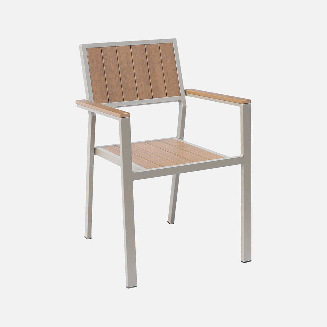    Sunfun Polywood Aluminyum Kolçaklı Sandalye  