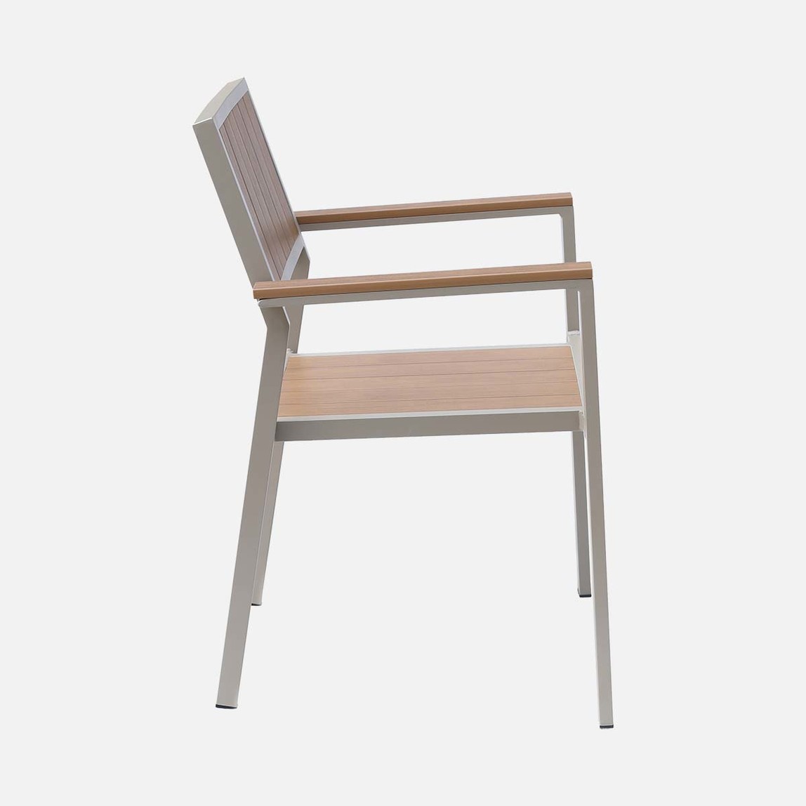   Sunfun Polywood Aluminyum Kolçaklı Sandalye  