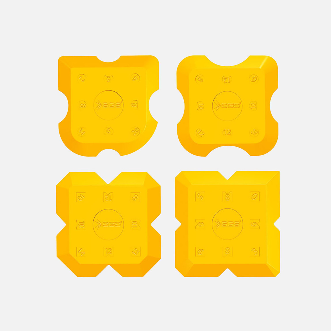    Sgs Sgs6187 4'lü Silikon Mastik Derz Çekme Aparatı 