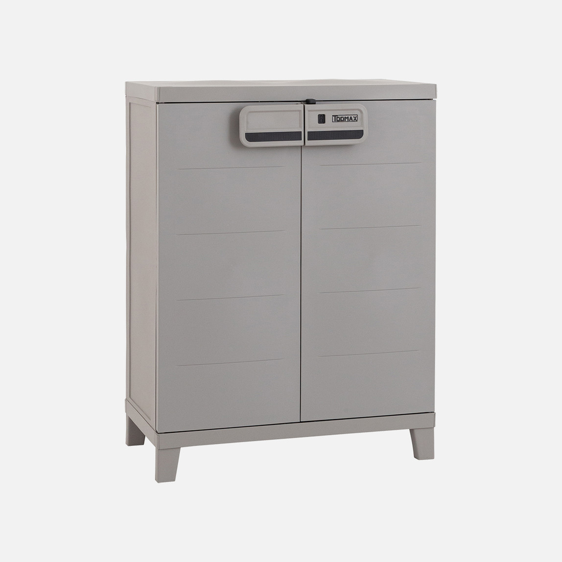    Toomax Smart Tek Raflı Plastik Dolap Gri 
