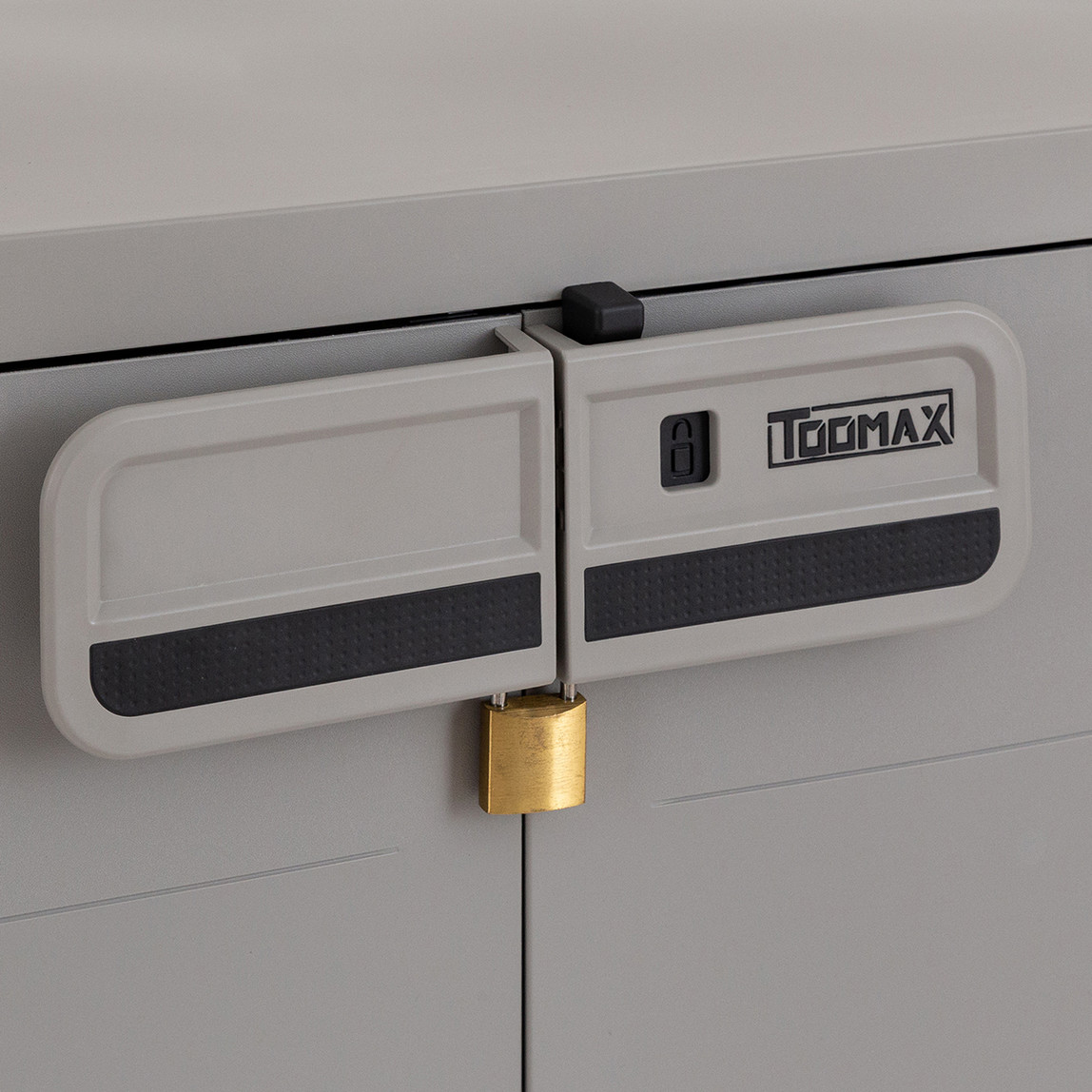    Toomax Smart Tek Raflı Plastik Dolap Gri 