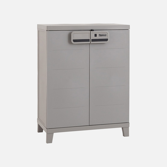 Toomax Smart Tek Raflı Plastik Dolap Gri