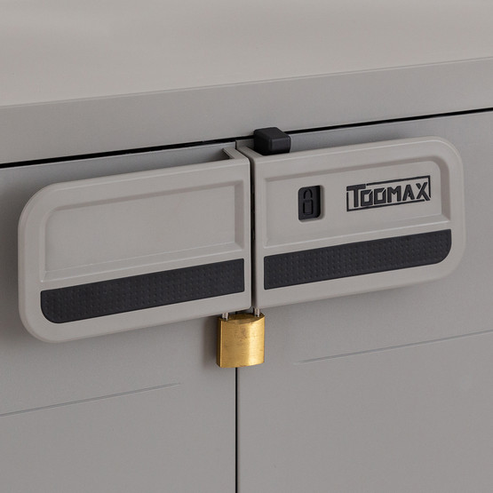 Toomax Smart Tek Raflı Plastik Dolap Gri