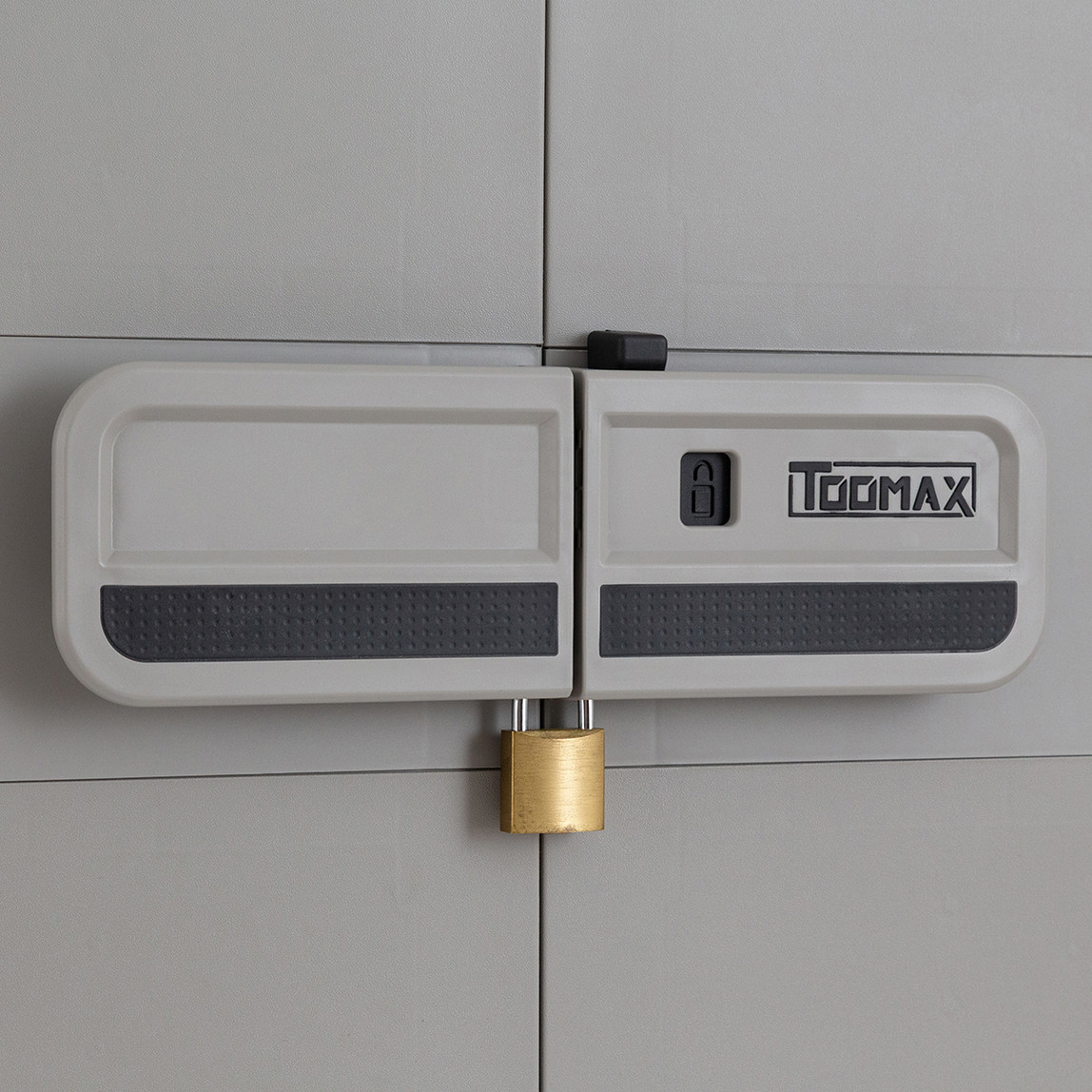    Toomax Smart 3 Raflı Plastik Dolap Gri 